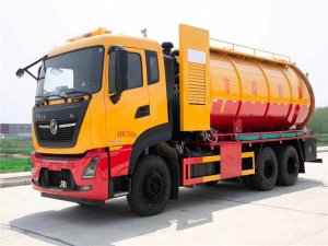 天龍22方清洗吸汙車