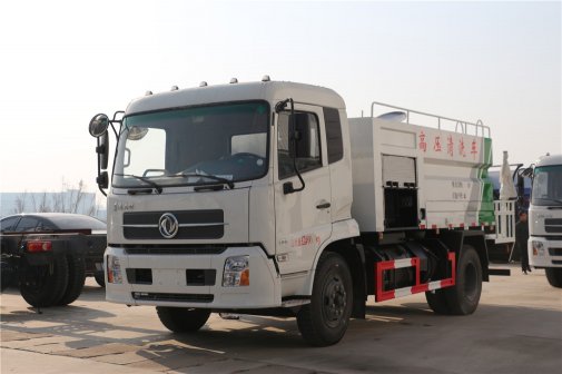 國六東風天錦清洗吸汙車