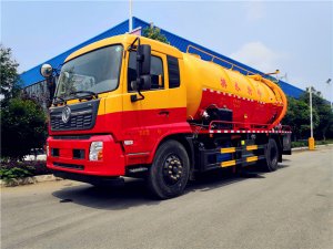 天錦15方清洗吸汙車