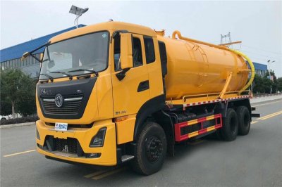 國六東風天龍18方 吸汙車