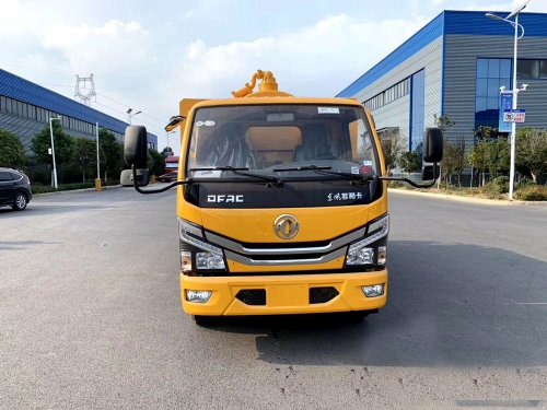 國六水1.7方/汙3.7方東風D6 清洗吸汙車