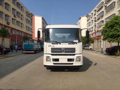 國六8方塵東風天錦 幹濕兩用掃路車