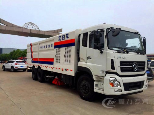 13方水 9方塵東風天龍後雙橋 洗掃車