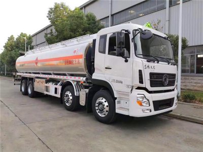 東風天龍30方鋁合金前四後八運油車