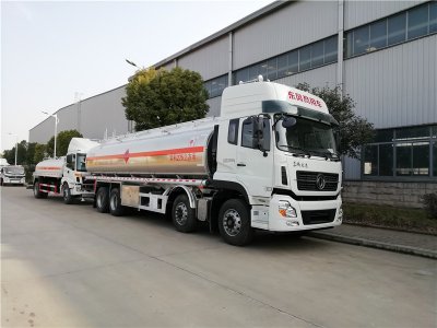 東風天龍前四後八27.5方鋁合金運油車