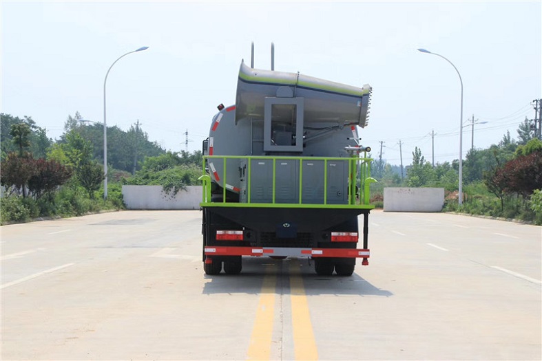 東風D9國六10噸圓罐亿博体育官网app登录入口抑塵車