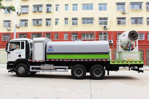 國六16方重汽汕德卡後雙橋 抑塵車60-120米