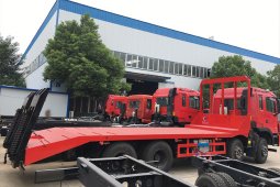 國五江淮K5前四後八挖機平板車