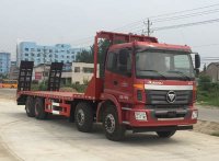 國五歐曼前四後八挖機平板車