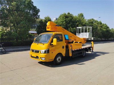 國六23S藍牌東風塗逸單排高空作業車