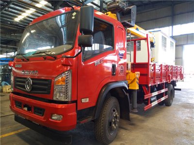 東風禦虎6.3噸小黃牌隨車吊